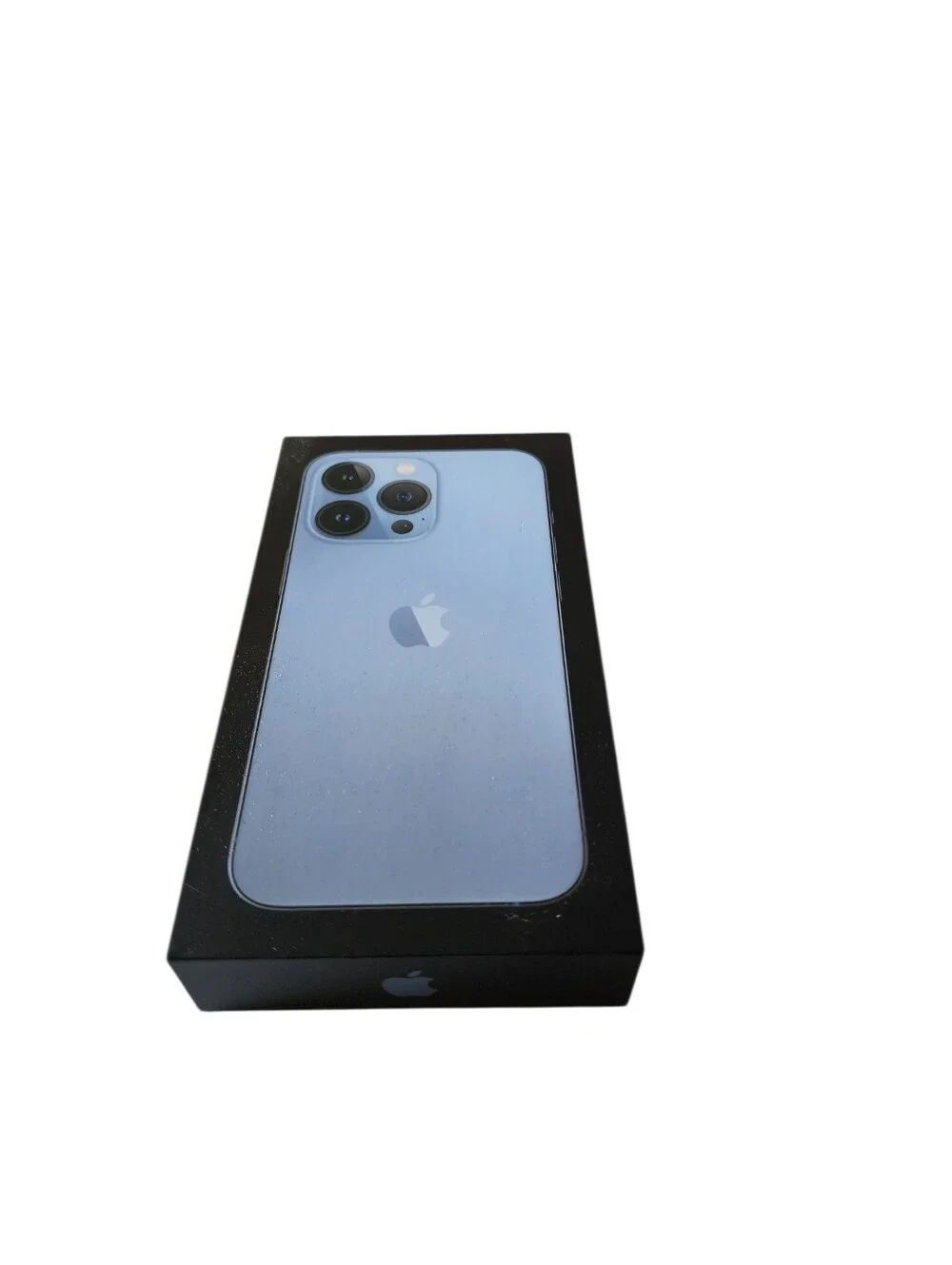 Apple Iphone 13 Pro Empty Box Only Sierra Blue  256 GB W/ Ejector Tool + Sticker